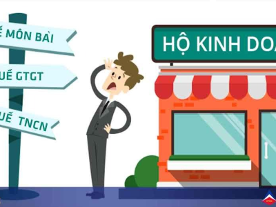 Cách tính thuế hộ kinh doanh